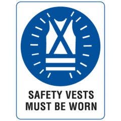 Safety Vest Must Be Worn