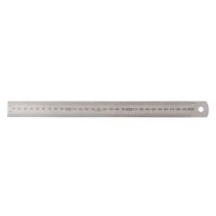 30CM S/STEEL METRIC RULE