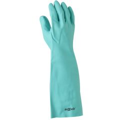 GREEN NITRILE GAUNTLET