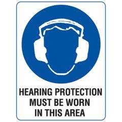 Hearing Proctection Must Be Worn In This Area