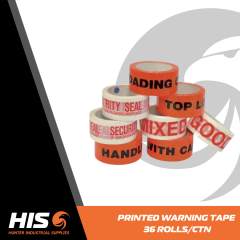 PRINTED WARNING TAPE 36 ROLLS/CTN